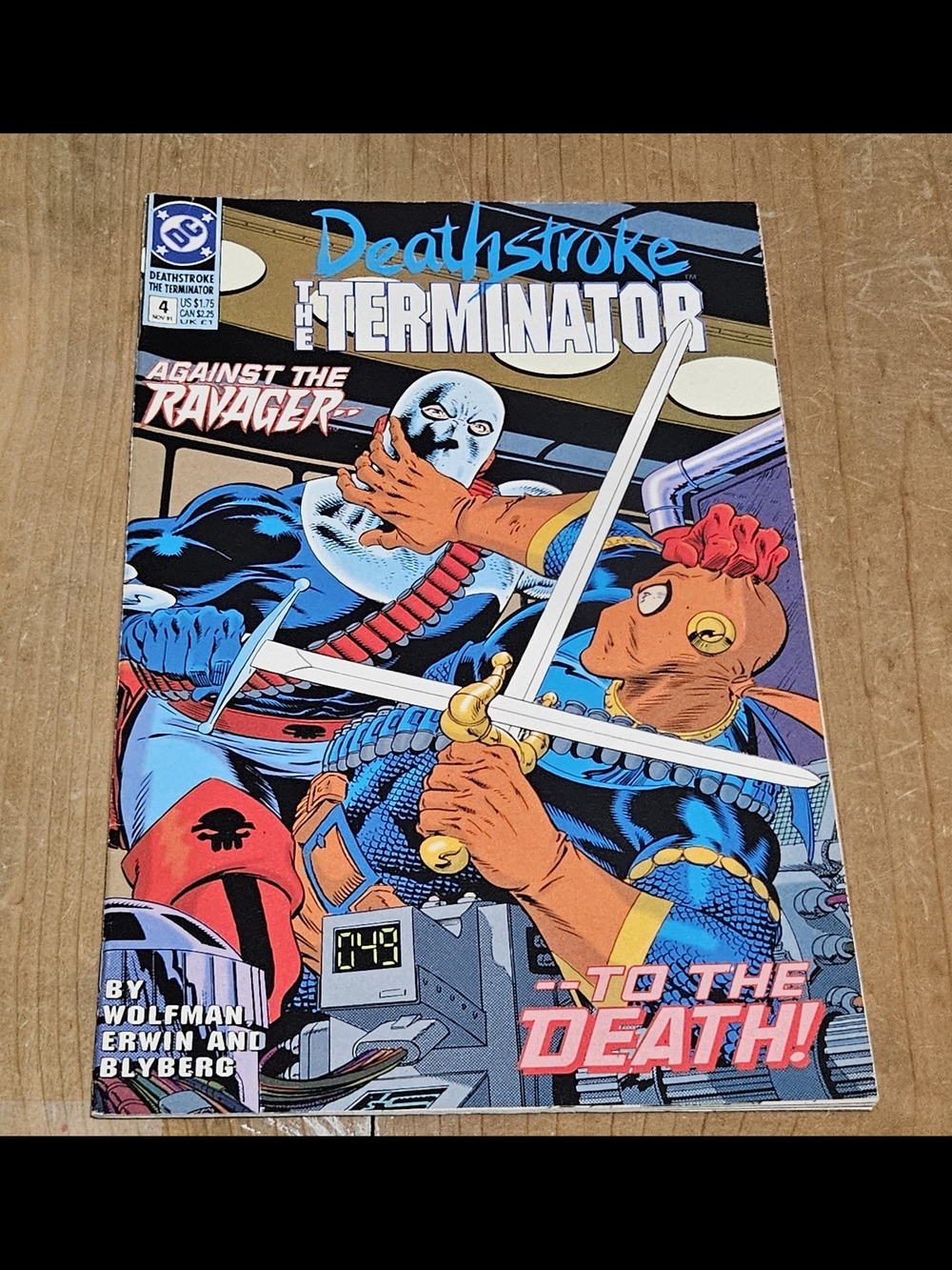 Deathstroke, the Terminator #4 (DC Comics November 1991)